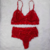 Conjunto Calcinha e Sutiã de Renda Sexy Sem Bojo Lingerie Feminina na internet