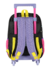 Mochila de Carrinho Unicórnio Colorido Up4You - Preto e Violeta - loja online