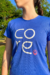 T-shirt Core Azul Royal na internet