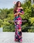 MAXI DRESS A LOS HOMBROS FLORAL PRINT D12946 - tienda en línea