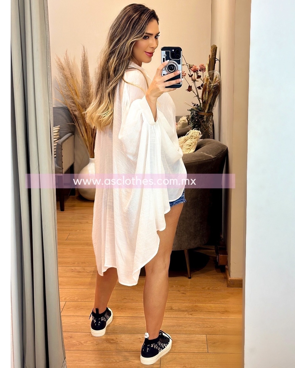 CAMISA CON COLA LARGA Comprar en Asclothes