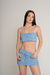 Top Crochet Celeste - tienda online