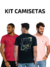 Kit 10 Camisetas Adulto do P ao XG – R$ 53,90 a peça na internet