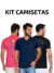 Kit 10 Camisetas Adulto do P ao XG – R$ 53,90 a peça