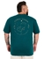 Camiseta Plus Size Cobra D'agua Aproveitando - Verde Escuro