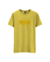 Camiseta Cobra D'agua Viva a Vida - Amarelo