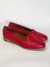 Slipper Red leather