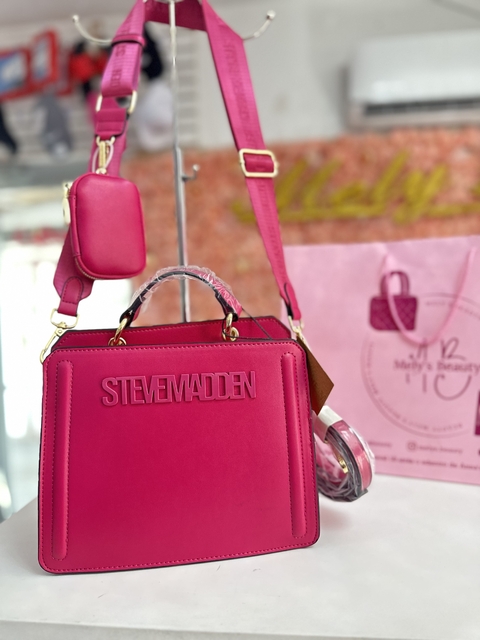 Steve madden bolsa rosa sale