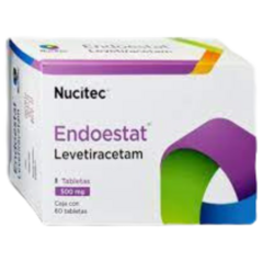 Levetiracetam 500mg 60 tabletas (Endoestat)