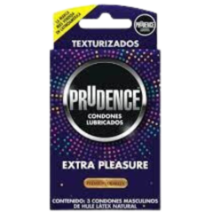 Preservativo Prudence Extra Pleasure 3 piezas