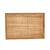 Bandeja De Madeira Pinus Fundo Sisal Natural - 45x30x4,5cm - La Casa - Produtos Organizadores