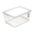 Caixa Organizadora Bel Transparente 60L - 65x47x31cm