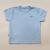 Camiseta Basic em Malha Infantil - Azul