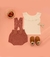 Bloomer suspensório tricot bebê e infantil - rosa antigo escuro - comprar online
