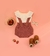 Bloomer suspensório tricot bebê e infantil - rosa antigo escuro na internet