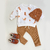 Imagem do Calça Moletom com Textura Bolso Caramelo - menino bebê e infantil