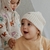 Touca Tricot Canelado bebê e infantil - Vanilla na internet