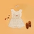Jardineira malha com bolso bordado cogumelo bebê e infantil unissex - vanilla mescla - comprar online