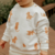 Blusa Moletom Estampa Aquarela Tigrinhos Laranja - menino bebê e infantil - comprar online