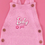 Romper Bordado Baby Girl - Rosa - comprar online