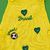 Romper Brasil Bordado Tricot Amarelo - edição especial Copa na internet