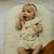 Romper tricot bordado estrela bebê e infantil - milk
