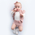 shorts tricô bebê menina tapa fralda com pompom rosa quartz na internet