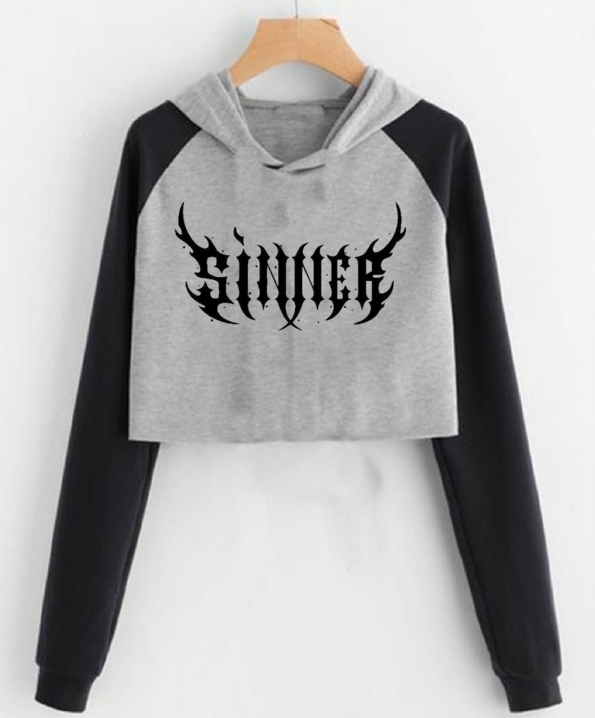 Buzo corto de mujer Sinner Comprar en WISERMERCH