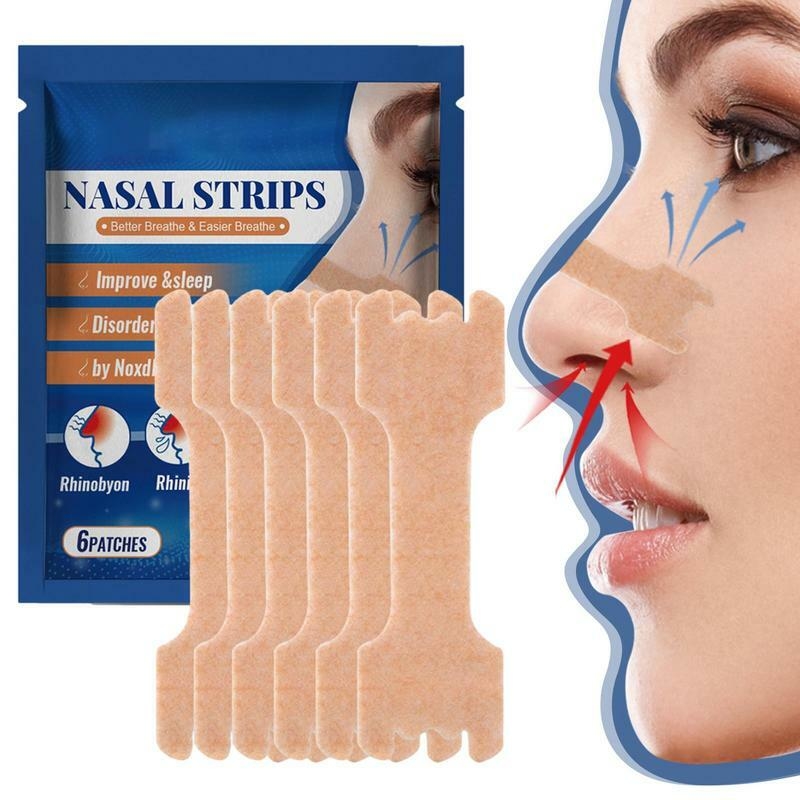 Tiras Nasales Nasal Strips Respira Mejor Anti Ronquidos