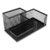 ORGANIZADOR VALUES MALLA METAL 3 CAVIDADES ALTO NEGRO (042-700)