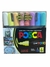 Marcador Posca Soft Pastel EstucheX8 Punta 5 MM