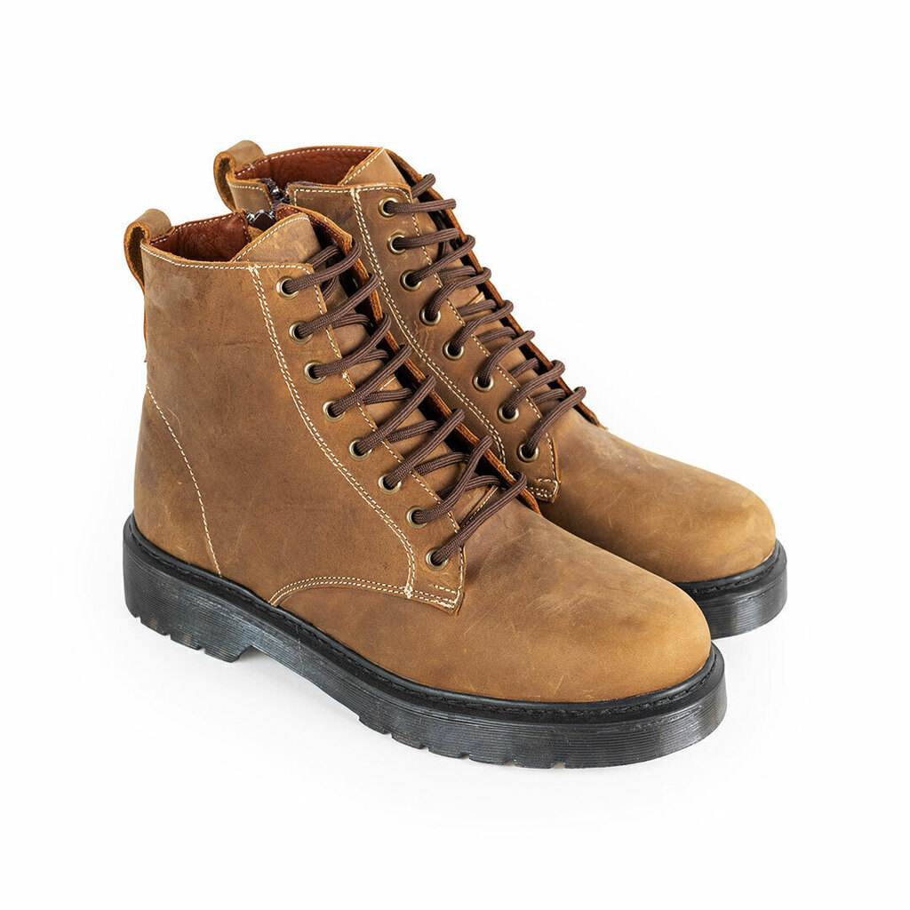 Borcego Dr Martens Cuero Vacuno Engrasado Brown