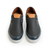 Zapato Casual Náutico Fragata Zap 3 Cuero Vacuno Engrasado Negro / Graneado Azul / Suela - comprar online