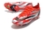Imagem do Chuteira Trava Mista Nike Mercurial Vapor XIV Elite Pro - Branco com Vermelho