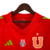 Camisa Universidade do Chile Goleiro I 23/24 - Torcedor Adidas Masculina - Vermelha com detalhes em verde na internet