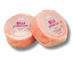 Kit Saboneteira Banheira com 2 sabonetes Bella Primavera cor branca - comprar online