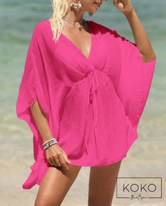 Vestido cover up rosa - comprar en línea