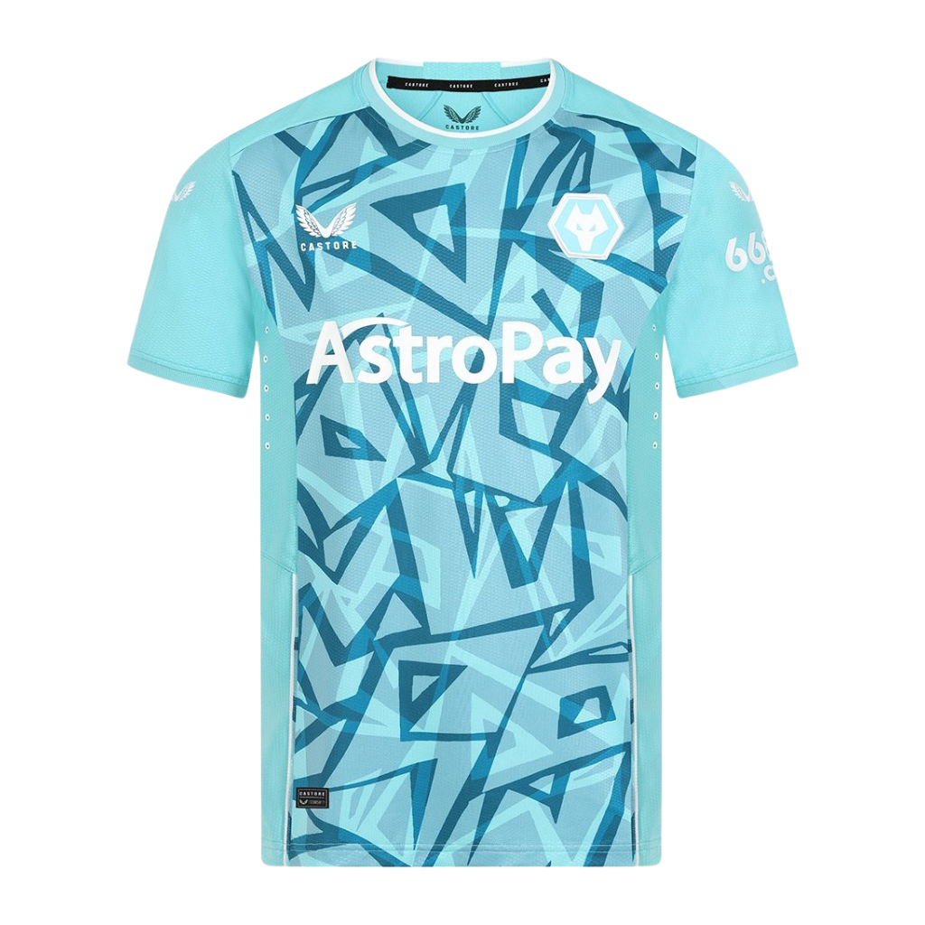 Camiseta Wolverhampton Tercera 2023 2024 Azul Hombre R10STORE