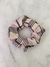 Scrunchie Cuadrille Rosa Pastel