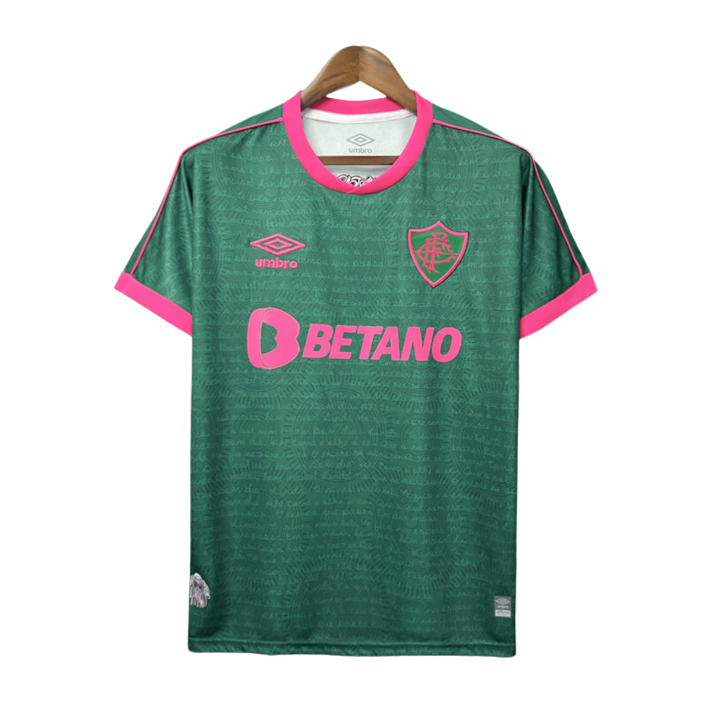 Camisa Fluminense III 23/24 Torcedor Umbro Masculina - Verde