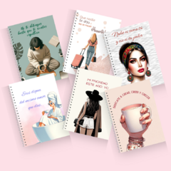 Cuadernos + Tazas MUJER (Archivos Digitales) - comprar online