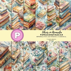 Pack de 12 papeles digitales TEXTURA MADERA - (copia)