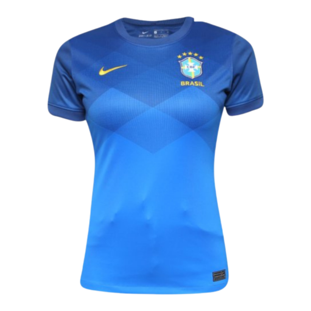 Camisa Brasil Home I 20/21 Torcedor Nike Feminina - Amarela