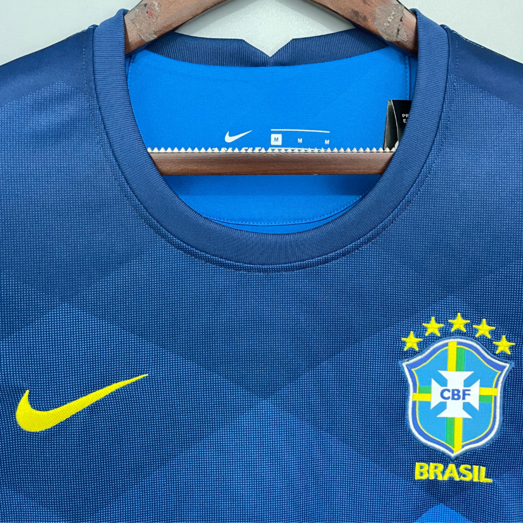 Camisa Brasil Home I 20/21 Torcedor Nike Feminina - Amarela