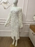 Kimono em Crochet Branco - comprar online