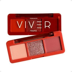 Paleta de Sombras Viver cor Vibrante - Ruby Rose - comprar online