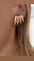 Brinco earcuff banhado a ouro 18 k