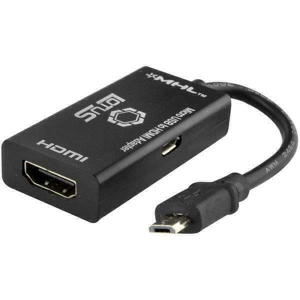 Conversor MHL para HDMI ate 1080P para Smartphone e Tablet