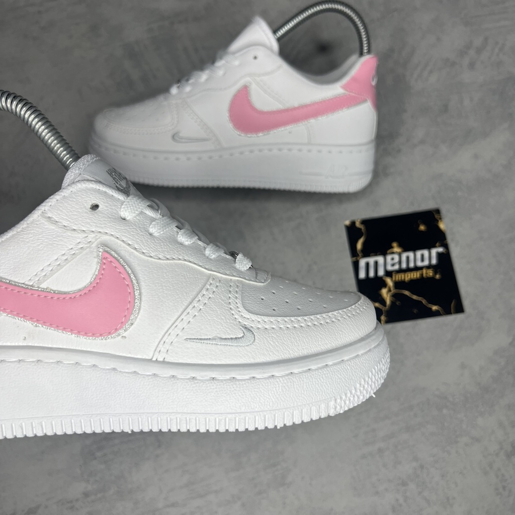 Air Force Branco Simbolo Rosa Menor Imports