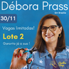 Evento Débora Prass em Brasília LOTE 2